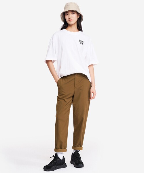 AIGLE（エーグル）の「イーグル イン シティ Tシャツ（Tシャツ/カットソー・メンズ・ホワイト/ブラック・L/S/M/XS）」の7枚目の写真