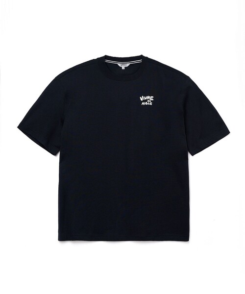 AIGLE（エーグル）の「イーグル イン シティ Tシャツ（Tシャツ/カットソー・メンズ・ホワイト/ブラック・L/S/M/XS）」の12枚目の写真