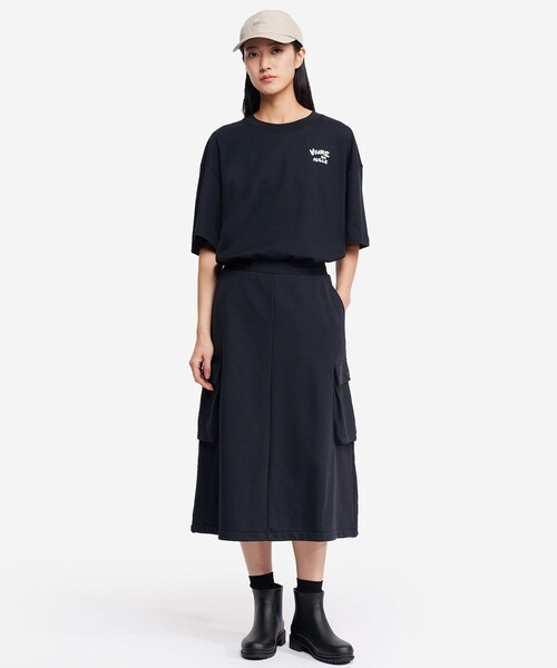 AIGLE（エーグル）の「イーグル イン シティ Tシャツ（Tシャツ/カットソー・メンズ・ホワイト/ブラック・L/S/M/XS）」の15枚目の写真