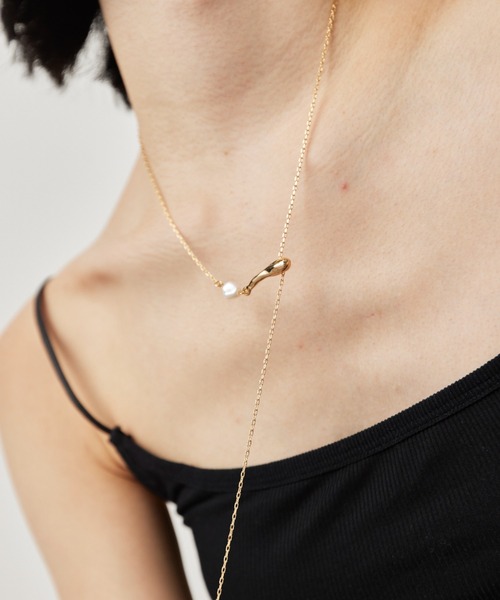 HANNE（アン）の「ラリエットネックレス（ネックレス・レディース・シルバー/ゴールド・FREE）」の7枚目の写真