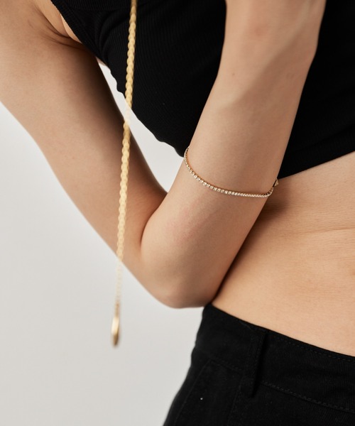 HANNE（アン）の「ラリエットネックレス（ネックレス・レディース・シルバー/ゴールド・FREE）」の8枚目の写真