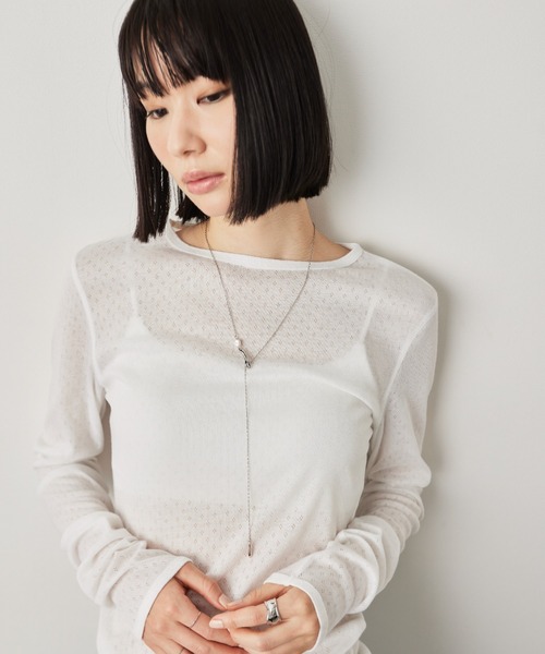 HANNE（アン）の「ラリエットネックレス（ネックレス・レディース・シルバー/ゴールド・FREE）」の10枚目の写真