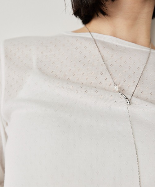 HANNE（アン）の「ラリエットネックレス（ネックレス・レディース・シルバー/ゴールド・FREE）」の12枚目の写真