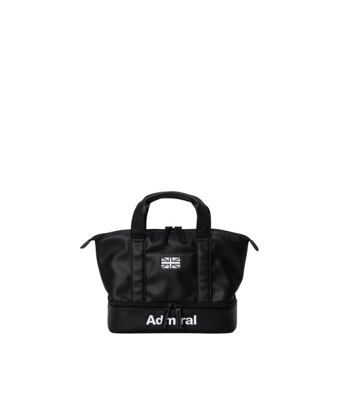 Admiral Golf（アドミラル　ゴルフ）の「ラウンドバッグ ｼﾎﾞ合皮（トートバッグ・メンズ・ブラック/ネイビー/ベージュ/ホワイト・フリー）」の2枚目の写真