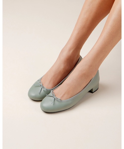 Repetto(レペット)の「Camille バレリーナ - ラバーソール - EUサイズ / V080VE(パンプス・レディース・セージグリーン・39/38/37/36.5/36)」の1枚目の写真