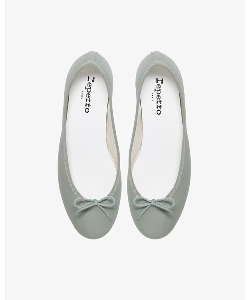Repetto(レペット)の「Camille バレリーナ - ラバーソール - EUサイズ / V080VE(パンプス・レディース・セージグリーン・39/38/37/36.5/36)」の2枚目の写真