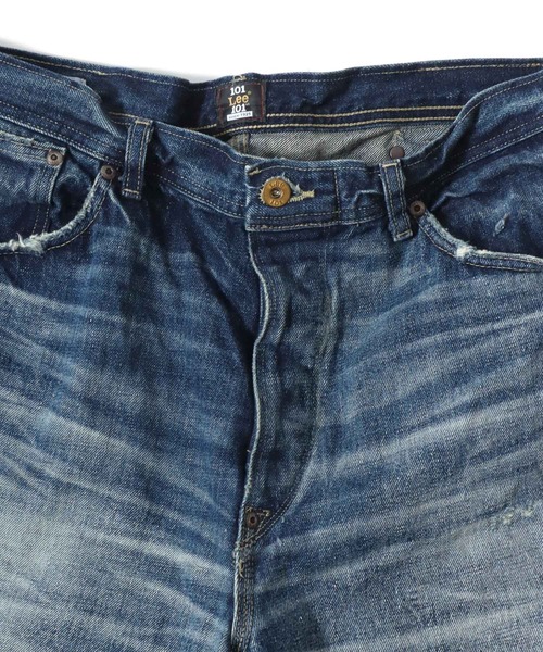 Lee（リー）の「2026SS Lee/リー【101周年記念特別モデル】ANNIVERSARY 101-J COWBOY PANTS カウボーイデニム 日本製（デニムパンツ・メンズ・インディゴブルー・M/L/XL）」の5枚目の写真