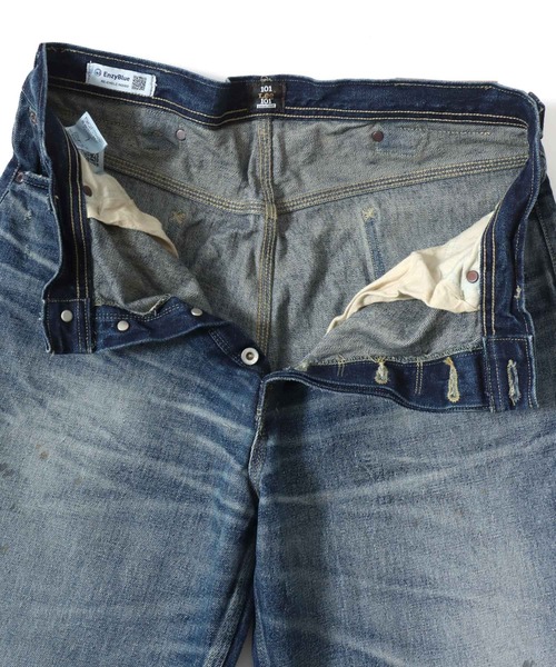 Lee（リー）の「2026SS Lee/リー【101周年記念特別モデル】ANNIVERSARY 101-J COWBOY PANTS カウボーイデニム 日本製（デニムパンツ・メンズ・インディゴブルー・M/L/XL）」の8枚目の写真