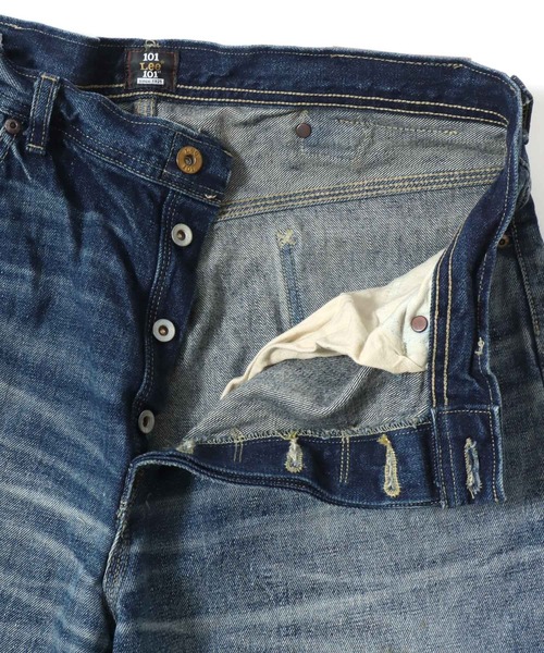 Lee（リー）の「2026SS Lee/リー【101周年記念特別モデル】ANNIVERSARY 101-J COWBOY PANTS カウボーイデニム 日本製（デニムパンツ・メンズ・インディゴブルー・M/L/XL）」の9枚目の写真