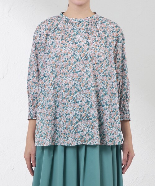 amaca(アマカ)の「【LIBERTY】SPRING ORCHARD タナローンブラウス(シャツ/ブラウス・レディース・オフホワイト・38/40)」の8枚目の写真