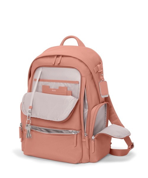TUMI(トゥミ)の「VOYAGEUR 「セリーナ」バックパック(A4/PC15インチまで対応)(バックパック/リュック・レディース・ピンク系その他・FREE)」の3枚目の写真