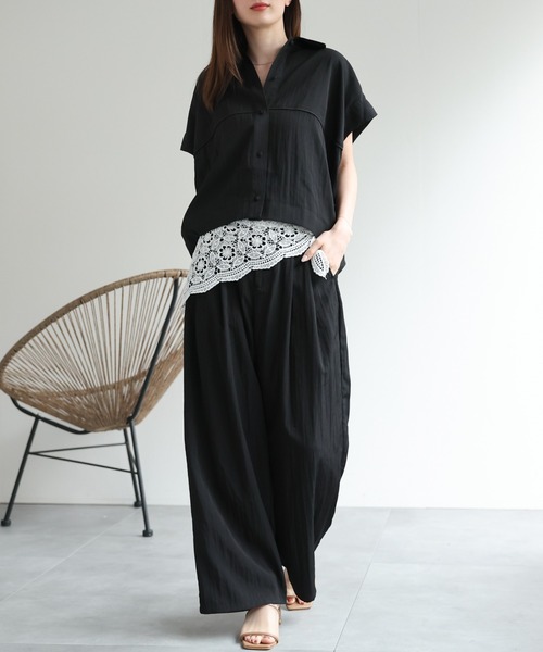 model：162cm 着用サイズ：F