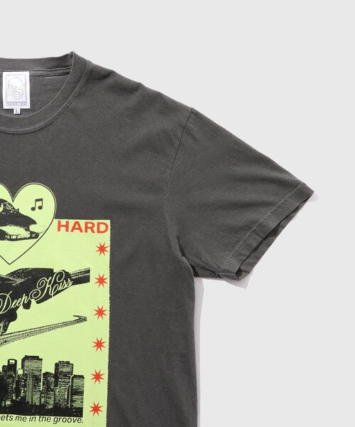 ADAM ET ROPE'（アダムエロペ）の「《別注》【DAWNING for ADAM ET ROPE'】DREAM HAND TEE（Tシャツ/カットソー・メンズ・ブラック・M/L/XL）」の5枚目の写真