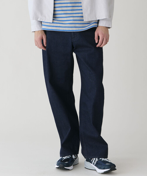 ORCIVAL(オーシバル)の「ORCIVAL | コットンドライツイル ワイドカーブパンツ MEN(デニムパンツ・メンズ・ダークインディゴブルー・5/4)」の13枚目の写真