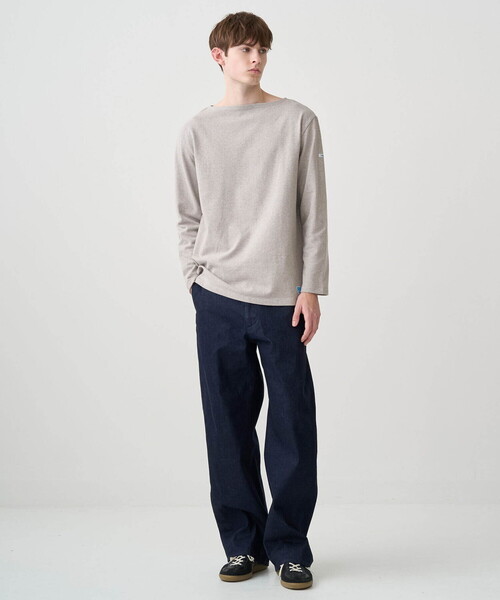 ORCIVAL(オーシバル)の「ORCIVAL | コットンドライツイル ワイドカーブパンツ MEN(デニムパンツ・メンズ・ダークインディゴブルー・5/4)」の14枚目の写真