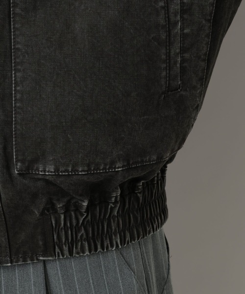 RAGEBLUE(レイジブルー)の「Stand Neck Denim Bomber Jacket/スタンドネックデニムボンバージャケット(ブルゾン・メンズ・ピンク/グレー・MEDIUM/LARGE)」の13枚目の写真