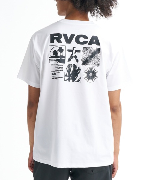 RVCA(ルーカ)の「RVCA メンズ RVCA PROGLAM SFST サーフTシャツ 【2026年春夏モデル】(Tシャツ/カットソー・メンズ・ホワイト/ブラック/グレー・X-LARGE/LARGE/MEDIUM/SMALL)」の2枚目の写真