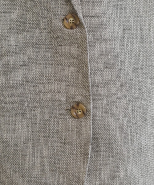 31 Sons de mode（トランテアン　ソン　ドゥ　モード）の「ナチュラルルーズテーラードジャケット（テーラードジャケット・レディース・ベージュ・ﾌﾘ-）」の17枚目の写真