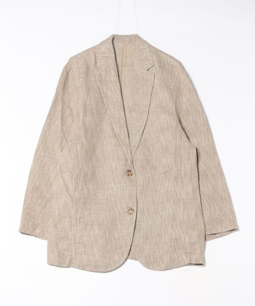 31 Sons de mode（トランテアン　ソン　ドゥ　モード）の「ナチュラルルーズテーラードジャケット（テーラードジャケット・レディース・ベージュ・ﾌﾘ-）」の20枚目の写真