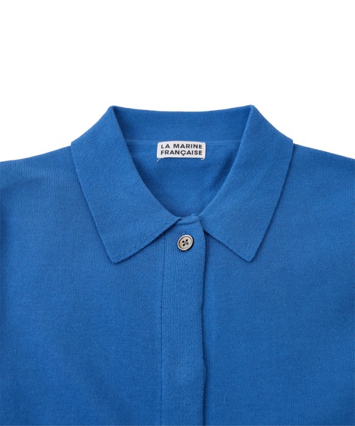 LA MARINE FRANCAISE（マリン フランセーズ）の「ポロネックロングカーディガン（カーディガン/ボレロ・レディース・ホワイト/チャコールグレー/ブルー・FREE）」の11枚目の写真