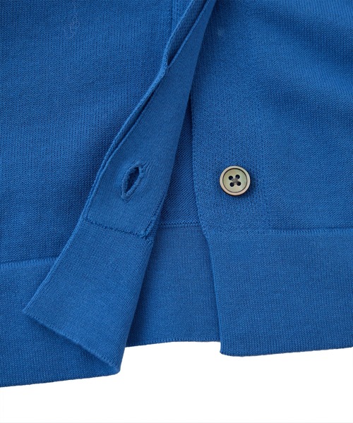 LA MARINE FRANCAISE（マリン フランセーズ）の「ポロネックロングカーディガン（カーディガン/ボレロ・レディース・ホワイト/チャコールグレー/ブルー・FREE）」の13枚目の写真