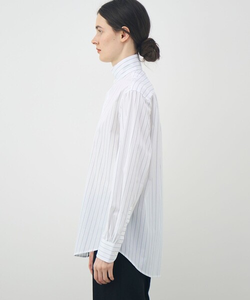 BOURRIENNE ParisX（ブリエンヌパリディス）の「BOURRIENNE AMAZONE BOL MARINE シャツ（シャツ/ブラウス・レディース・ホワイト系その他・36）」の4枚目の写真