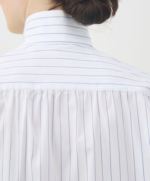 BOURRIENNE ParisX（ブリエンヌパリディス）の「BOURRIENNE AMAZONE BOL MARINE シャツ（シャツ/ブラウス・レディース・ホワイト系その他・36）」の7枚目の写真