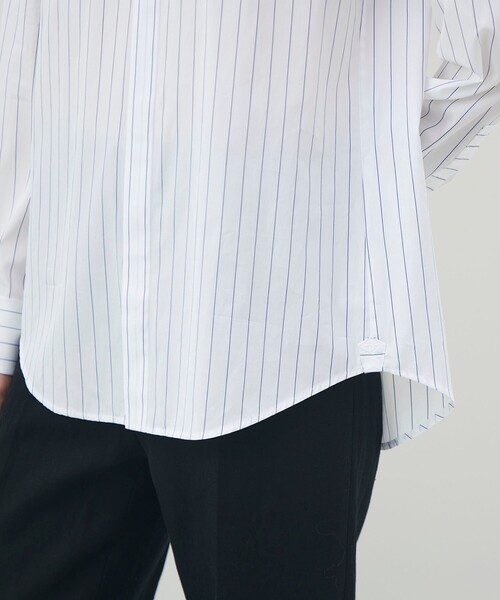 BOURRIENNE ParisX（ブリエンヌパリディス）の「BOURRIENNE AMAZONE BOL MARINE シャツ（シャツ/ブラウス・レディース・ホワイト系その他・36）」の9枚目の写真