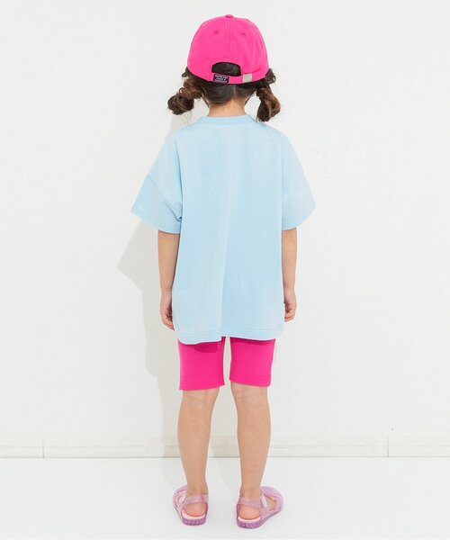 BREEZE(ブリーズ)の「アイス&フルーツジュースTシャツ(Tシャツ/カットソー・キッズ・オフホワイト/ピンク/ライム/サックスブルー・80/90/100/110/120/130/140)」の5枚目の写真