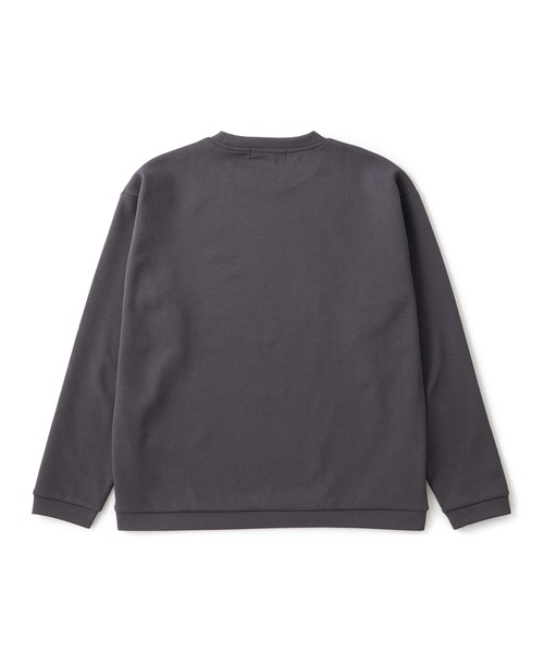 JUNRED（ジュンレッド）の「杢ストレッチダンボールプルオーバー（Tシャツ/カットソー・メンズ・オフホワイト/パープル/チャコールグレー・M/S/LL/L）」の10枚目の写真