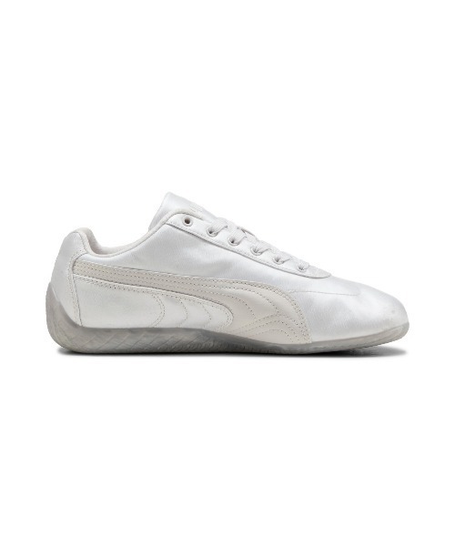 PUMA(プーマ)の「PUMA SPEEDCAT ANODIZED WNS(プーマ スピードキャット アノダイズド WNS)(スニーカー・レディース・ホワイト系/ベージュ系・23cm/23.5cm/24cm/24.5cm/25cm)」の4枚目の写真