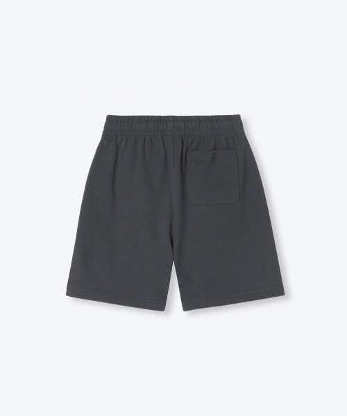 MUSINSA STANDARD KIDS（ムシンサスタンダードキッズ）の「ベーシックスウェットショーツ[ダークグレー]（その他パンツ・レディース・その他・100/110/120/130/140/150/160）」の3枚目の写真