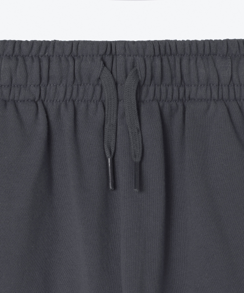 MUSINSA STANDARD KIDS（ムシンサスタンダードキッズ）の「ベーシックスウェットショーツ[ダークグレー]（その他パンツ・レディース・その他・100/110/120/130/140/150/160）」の4枚目の写真