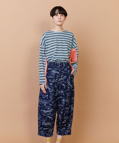 FRAPBOIS(フラボア)の「プラージュデニム パンツ(その他パンツ・レディース・ブルー/ネイビー・1/2)」の12枚目の写真