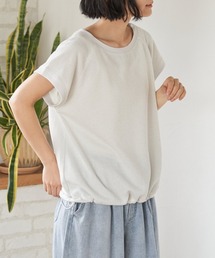 LBC（エルビーシー）の「【セットアップ対応】ラメ裏毛2WAYジップベストプルオーバー（Tシャツ/カットソー）」