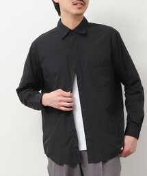 NOLLEY'S LIGHT（ノーリーズライト）の「ナイロンリップ レギュラーカラーシャツ（シャツ/ブラウス）」