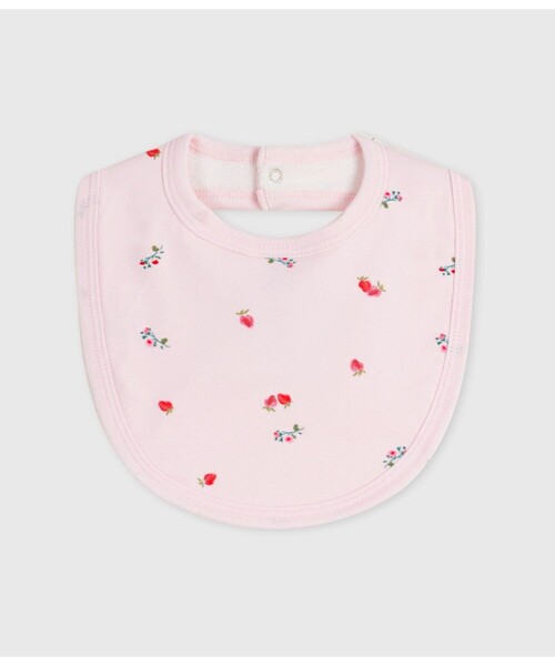 PETIT BATEAU(プチバトー)の「プリントサークルスタイ(スタイ/よだれかけ・キッズ・ホワイト系その他/ホワイト×ブルー/ピンク系その他・ONE SIZE)」の3枚目の写真