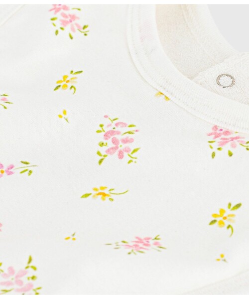 PETIT BATEAU(プチバトー)の「プリントサークルスタイ(スタイ/よだれかけ・キッズ・ホワイト系その他/ホワイト×ブルー/ピンク系その他・ONE SIZE)」の9枚目の写真