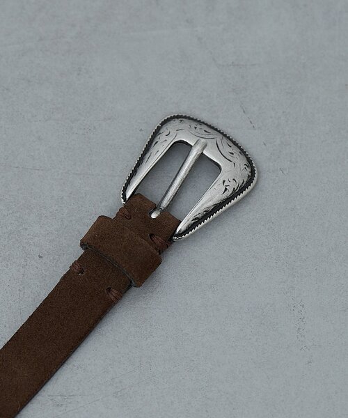 GALLARDAGALANTE(ガリャルダガランテ)の「【Puntovita】コンチョスウェードレザーベルト(その他小物・レディース・ブラウン・FREE)」の6枚目の写真