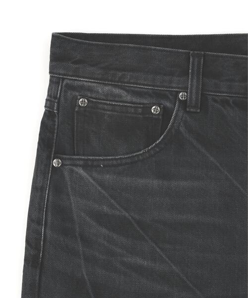 SUPPLIER(サプライヤー)の「SUPPLIER/サプライヤー/Multiple Cross Leather Patch Baggy Denim(デニムパンツ・メンズ・ブラック/ブルー・S/M/L)」の5枚目の写真