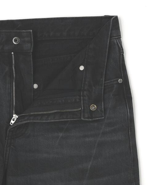 SUPPLIER(サプライヤー)の「SUPPLIER/サプライヤー/Multiple Cross Leather Patch Baggy Denim(デニムパンツ・メンズ・ブラック/ブルー・S/M/L)」の6枚目の写真