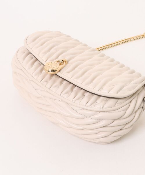 MICHAEL KORS(マイケルコース)の「MILA SM CONV XBODY Crossbody(ショルダーバッグ・レディース・ベージュ系・FREE)」の3枚目の写真