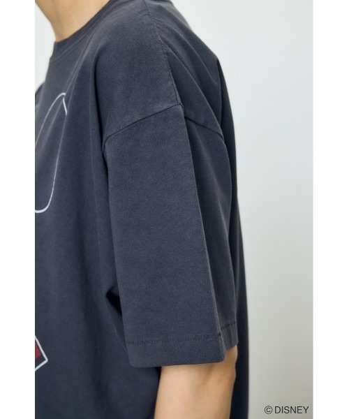 AZUL by moussy(アズールバイマウジー)の「ADルーズ半袖プリントT / MICKEY(Tシャツ/カットソー・レディース・オフホワイト/杢グレー/ブラック・SMALL/MEDIUM)」の18枚目の写真