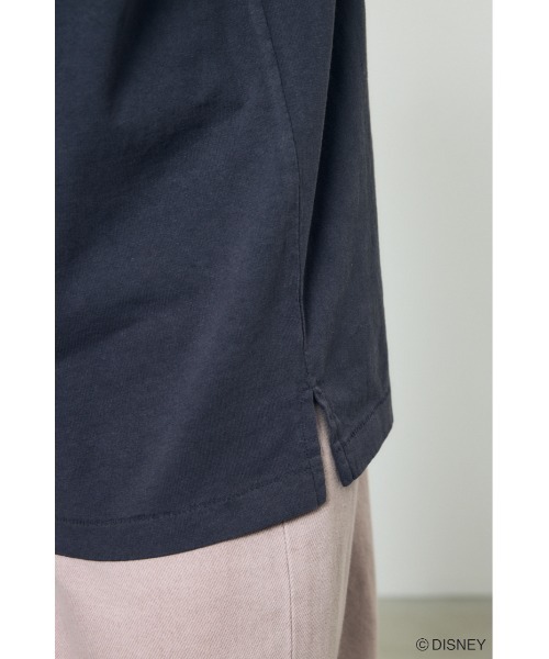 AZUL by moussy(アズールバイマウジー)の「ADルーズ半袖プリントT / MICKEY(Tシャツ/カットソー・レディース・オフホワイト/杢グレー/ブラック・SMALL/MEDIUM)」の19枚目の写真