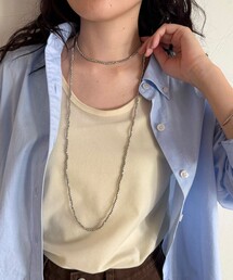 fredy emue | 小粒ビーズマンテルマルチネックレス(ネックレス)