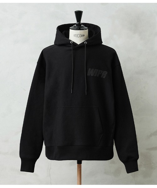 WAIPER.inc(ワイパーインク)の「WAIPER.inc REFLECTIVE LOGO プルオーバーパーカー【WP1175】(パーカー・メンズ・ネイビー/ブラック・XL/L/M/XXL/S)」の1枚目の写真