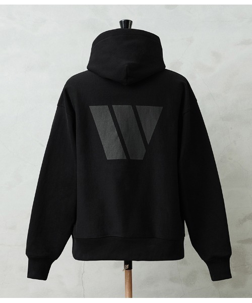 WAIPER.inc(ワイパーインク)の「WAIPER.inc REFLECTIVE LOGO プルオーバーパーカー【WP1175】(パーカー・メンズ・ネイビー/ブラック・XL/L/M/XXL/S)」の5枚目の写真