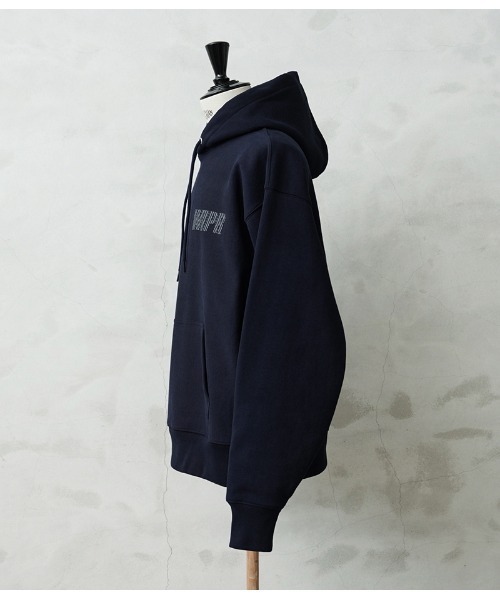 WAIPER.inc(ワイパーインク)の「WAIPER.inc REFLECTIVE LOGO プルオーバーパーカー【WP1175】(パーカー・メンズ・ネイビー/ブラック・XL/L/M/XXL/S)」の6枚目の写真