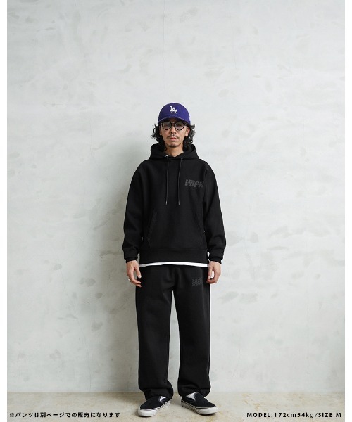 WAIPER.inc(ワイパーインク)の「WAIPER.inc REFLECTIVE LOGO プルオーバーパーカー【WP1175】(パーカー・メンズ・ネイビー/ブラック・XL/L/M/XXL/S)」の12枚目の写真