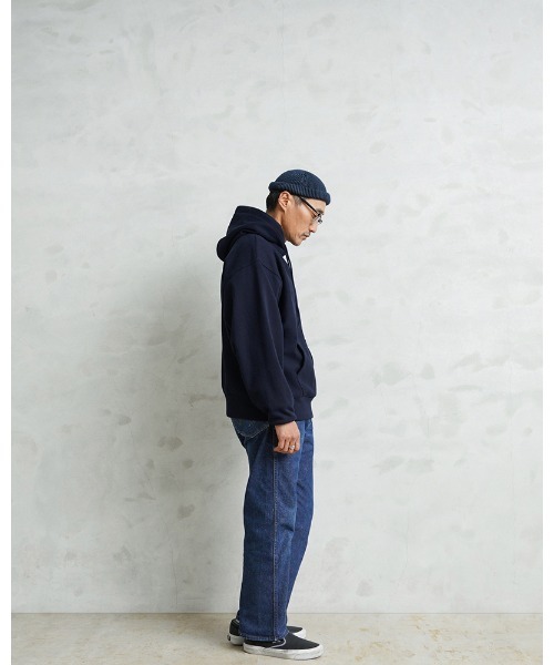 WAIPER.inc(ワイパーインク)の「WAIPER.inc REFLECTIVE LOGO プルオーバーパーカー【WP1175】(パーカー・メンズ・ネイビー/ブラック・XL/L/M/XXL/S)」の15枚目の写真